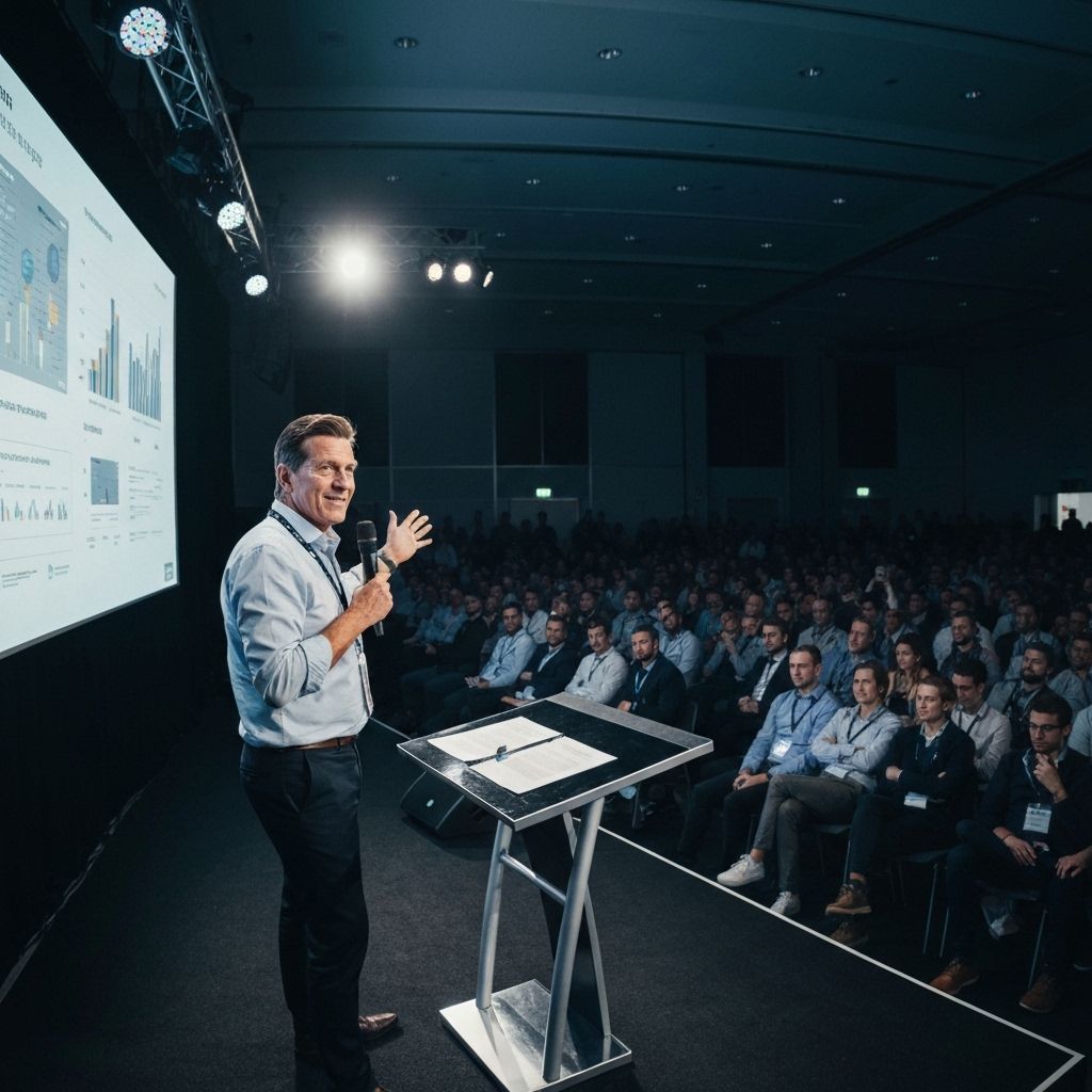 Conference Speaking & Booth Management